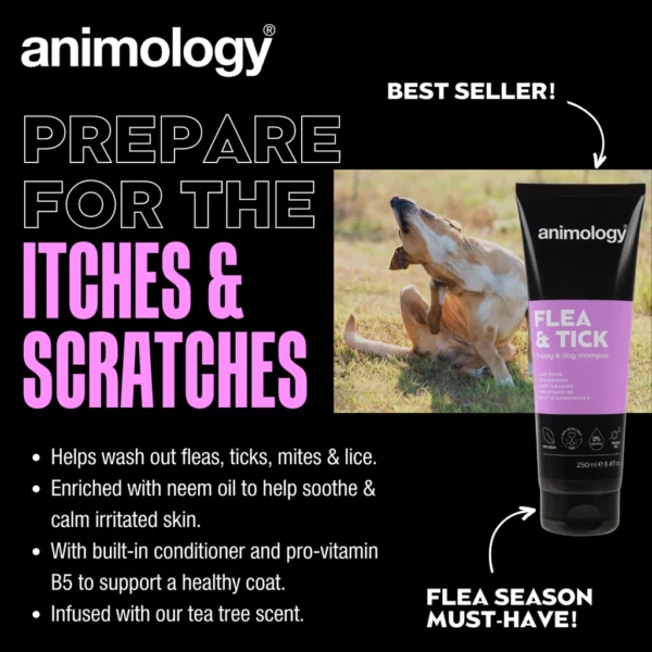 Animology Flea & Tick Shampoo - 250 ml