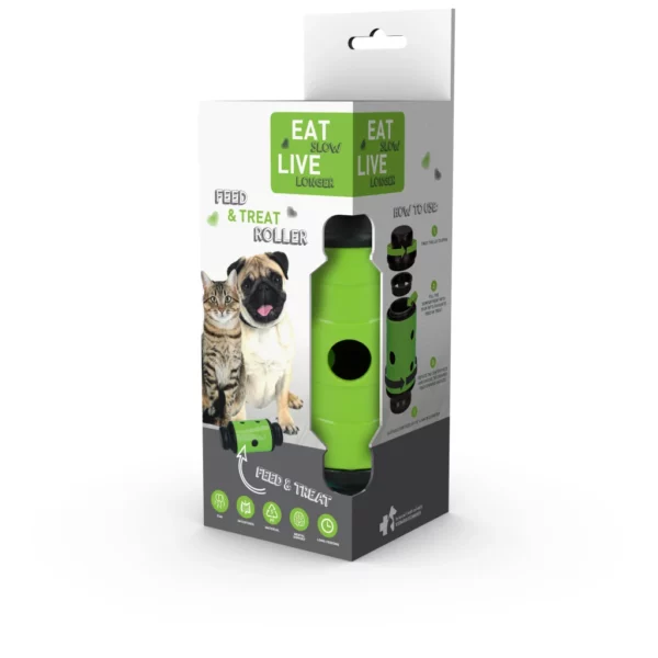 Eat Slow Live Longer Feed & Treat Roller S - Blauw