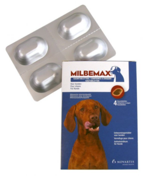 Milbemax Kleine hond en Puppy - 1-5 kg - 4 tabletten