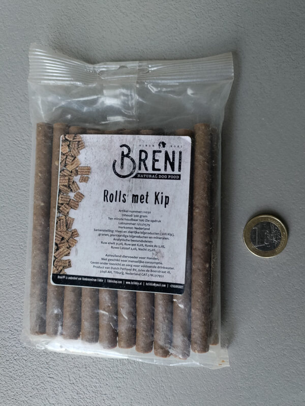 Breni Buffelhuid met Kip 20 cm 400gr